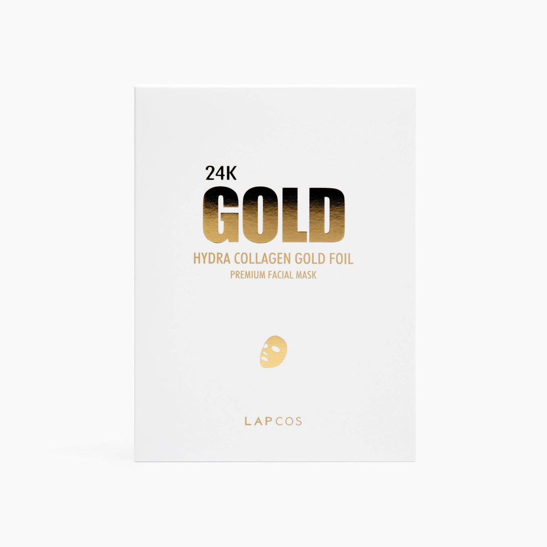 24K Gold Foil Premium Collagen Face Mask | 5-PACK
