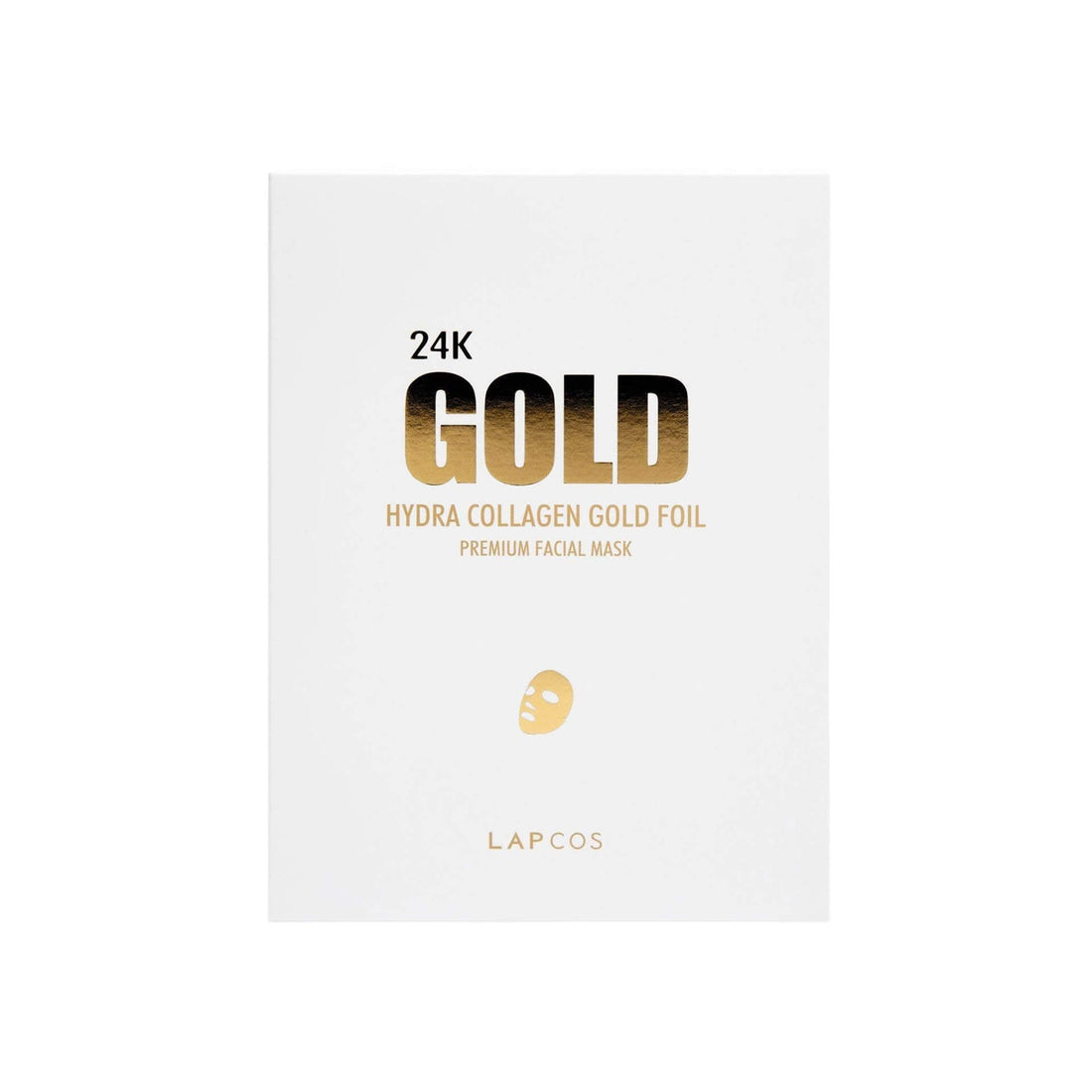 24K Gold Foil Premium Collagen Face Mask | 5-PACK