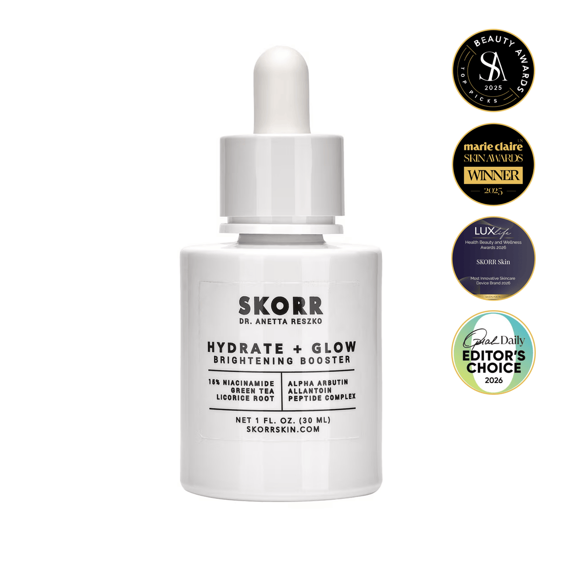 HYDRATE + GLOW BRIGHTENING BOOSTER
