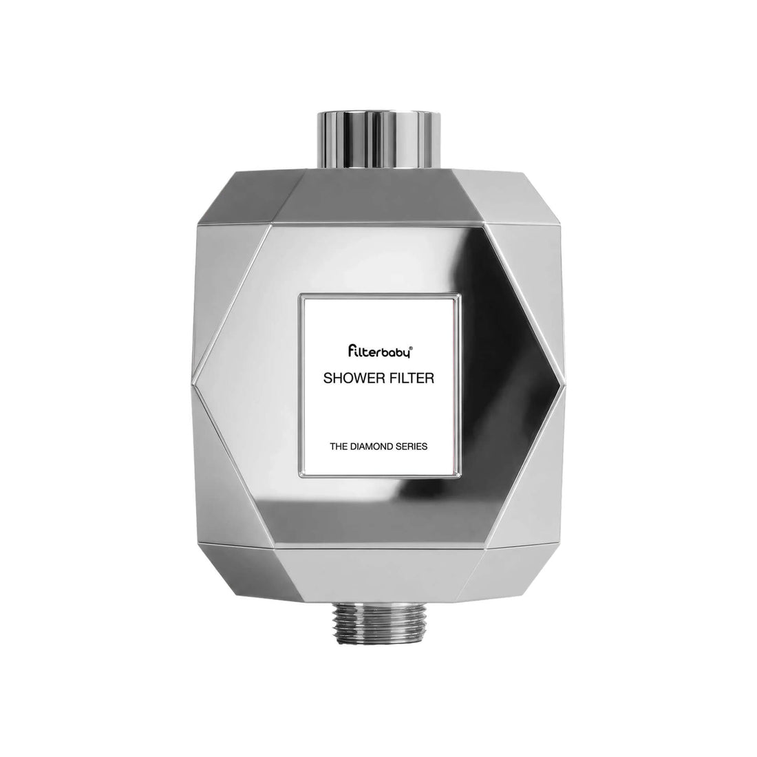 Filterbaby Diamond Series Shower Filter - Chrome